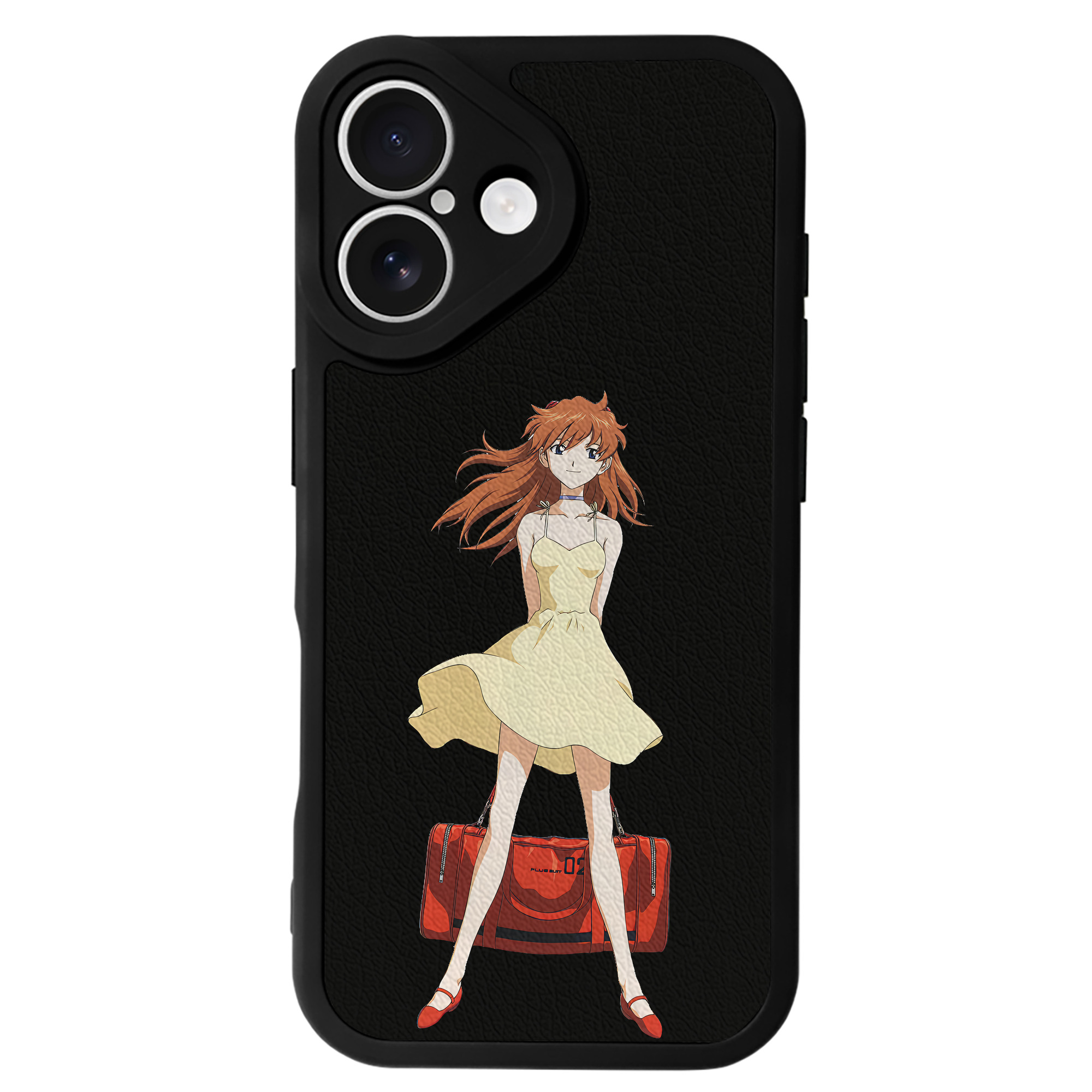 （画像用） EVA 新世紀エヴァンゲリオン 【iPhone 16シリーズ対応】シリコンスマホケース（レザー調） 材質：シリコン